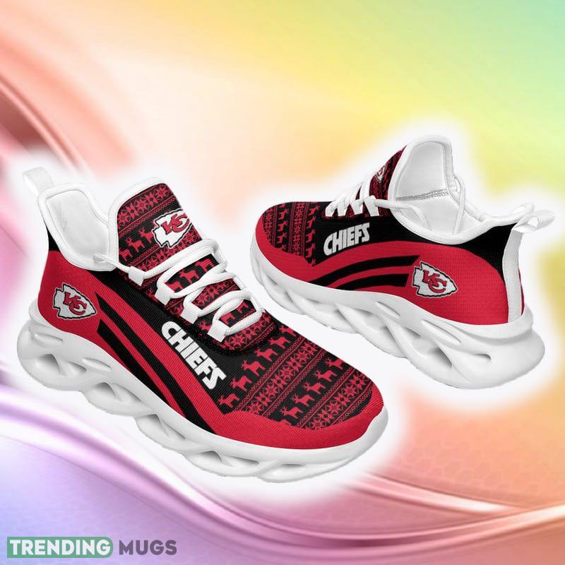 Kansas City Chiefs Collar Ugly Christmas Snow Flowers Red Color Sneakers Max Soul Shoes For Fans Gift - Kansas City Chiefs Christmas Red Sneakers Max Soul Shoes For Fans Gift Kansas City Chiefs Collar Ugly Christmas Snow Flowers Red Color Sneakers Max Soul Shoes For Fans Gift - Kansas City Chiefs Christmas Red Sneakers Max Soul Shoes For Fans Gift