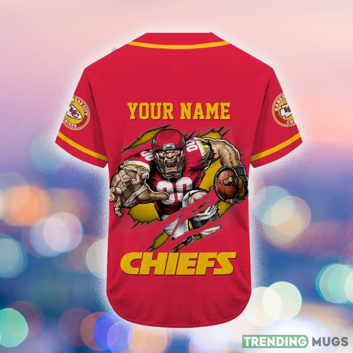 Kansas City Chiefs Custom Number And Name Baseball Jersey Shirt Gift For Fans Football Jersey Kansas City Chiefs Custom Number And Name Baseball Jersey Shirt Gift For Fans Football Jersey