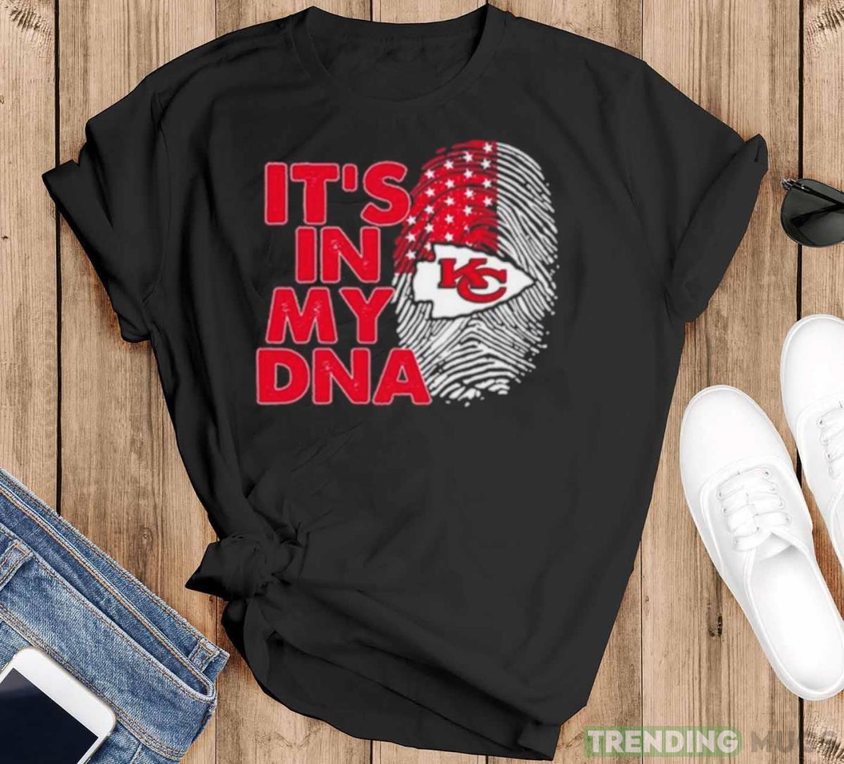 Kansas City Chiefs Football 2023 It’s In My DNA shirt - Black T-Shirt Kansas City Chiefs Football 2023 It’s In My DNA shirt - Black T-Shirt