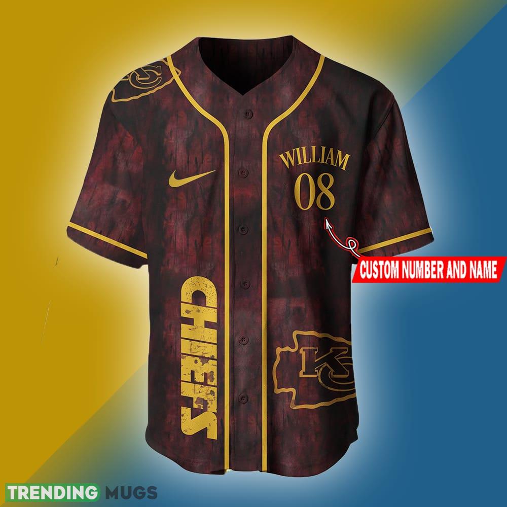 Kansas City Chiefs Personalized NFL Swoosh American Baseball Jersey Shirt Gift Men Women Football Jersey Kansas City Chiefs Personalized NFL Swoosh American Baseball Jersey Shirt Gift Men Women Football Jersey