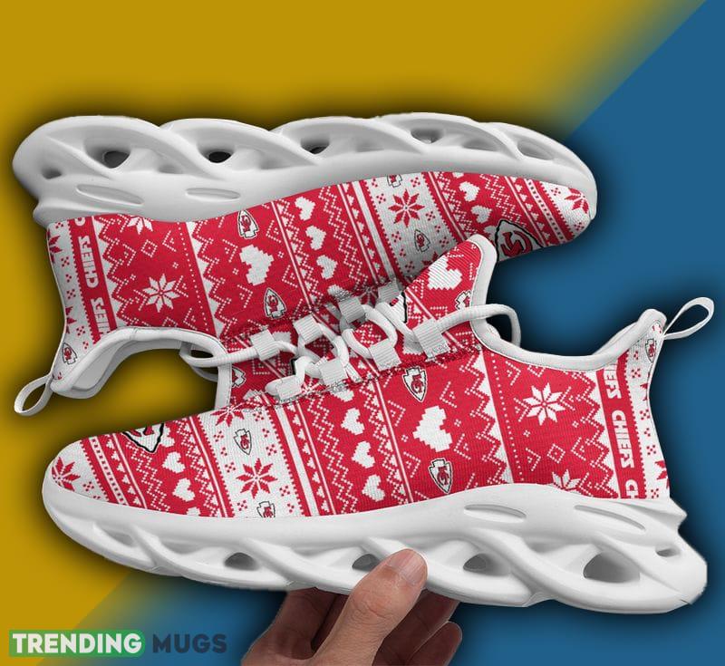 Kansas City Chiefs X-max Patterns Max Soul Shoes Identifier Christmas Sneakers - Kansas City Chiefs X-max Patterns Max Soul Shoes Christmas Sneakers Photo 1 Kansas City Chiefs X-max Patterns Max Soul Shoes Identifier Christmas Sneakers - Kansas City Chiefs X-max Patterns Max Soul Shoes Christmas Sneakers Photo 1