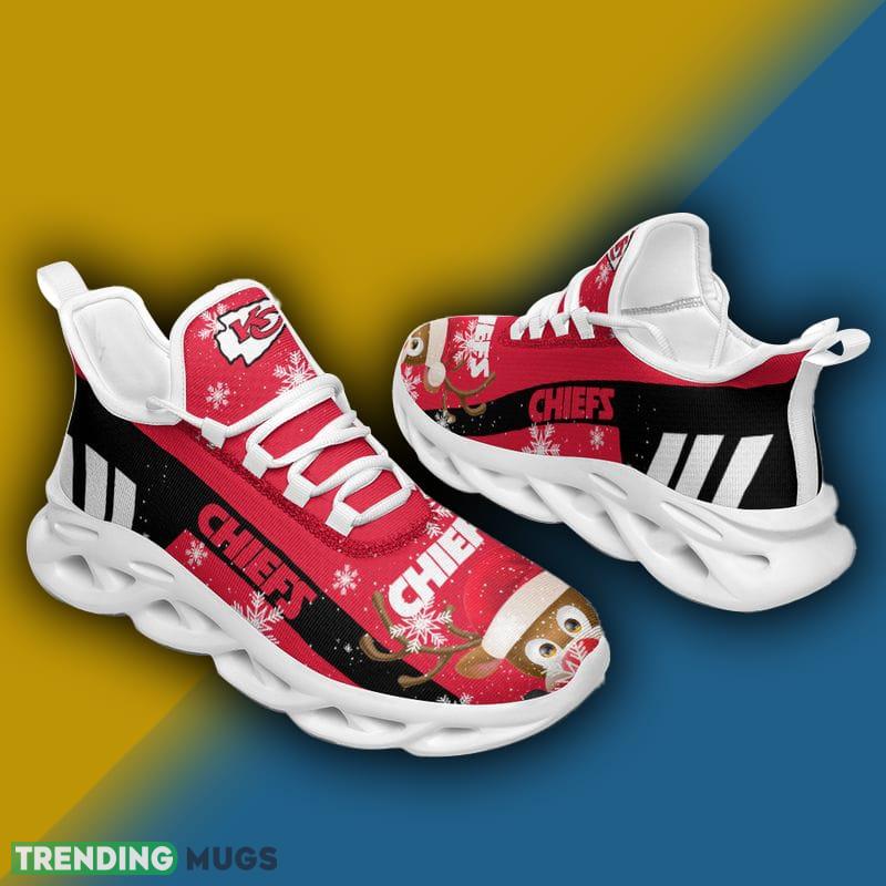 Kansas City Chiefs X max Reindeer Max Soul Shoes Recognition Christmas Sneakers Max Soul Kansas City Chiefs X max Reindeer Max Soul Shoes Recognition Christmas Sneakers Max Soul