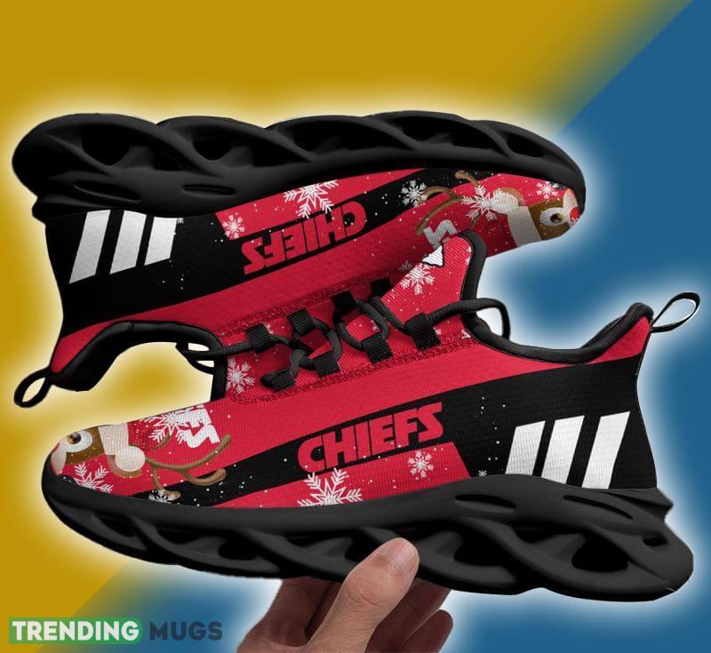 Kansas City Chiefs X max Reindeer Max Soul Shoes Recognition Christmas Sneakers Max Soul Kansas City Chiefs X max Reindeer Max Soul Shoes Recognition Christmas Sneakers Max Soul