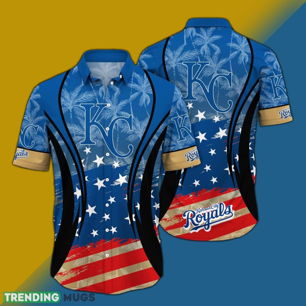 Kansas City Royals MLB Flag American Hawaiian Shirt Short Sleeve - Kansas City Royals MLB Flag American Hawaiian Shirt Short Sleeve Photo 2 Kansas City Royals MLB Flag American Hawaiian Shirt Short Sleeve - Kansas City Royals MLB Flag American Hawaiian Shirt Short Sleeve Photo 2