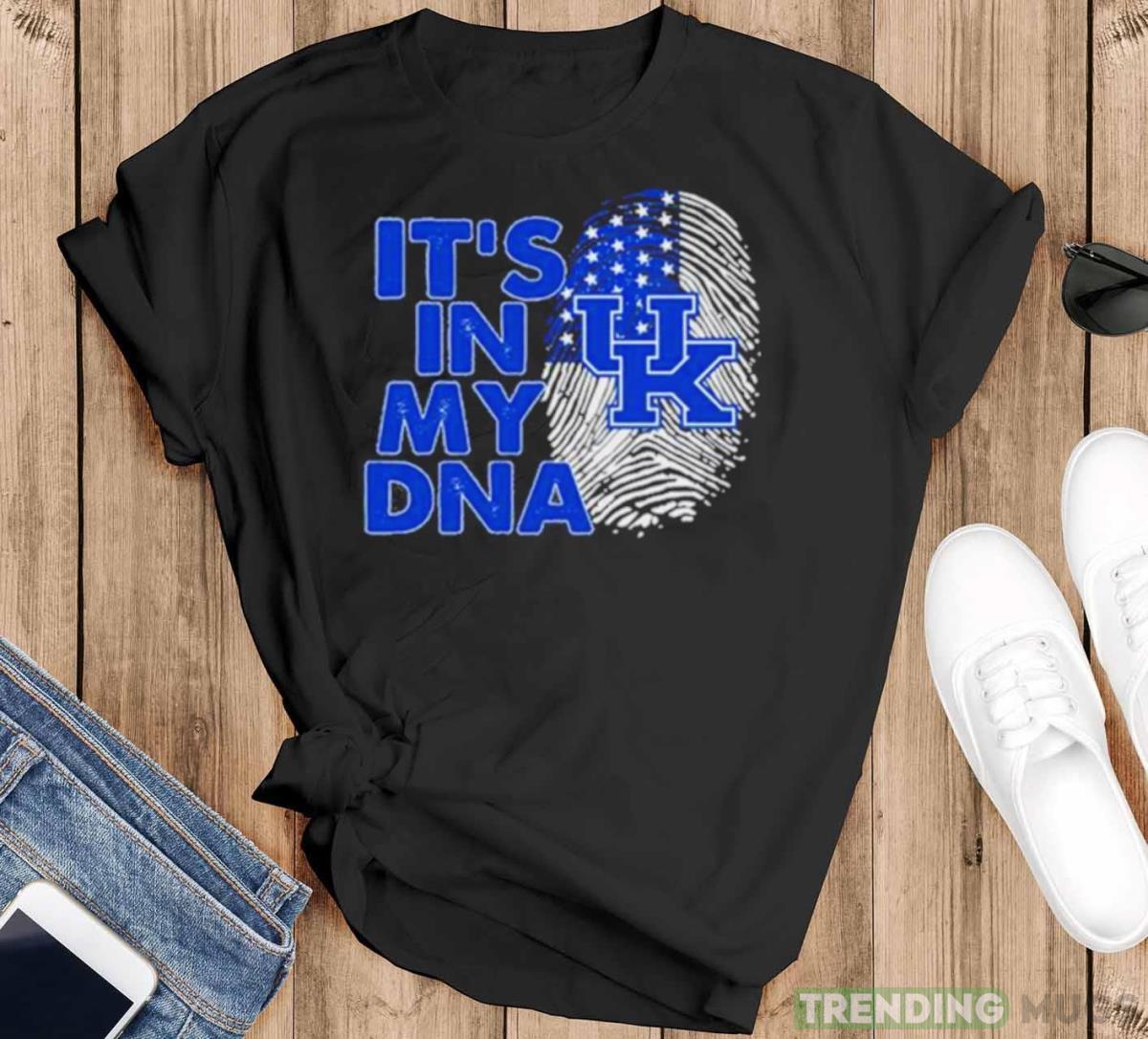 Kentucky Wildcats Football 2023 It’s In My DNA shirt - Black T-Shirt Kentucky Wildcats Football 2023 It’s In My DNA shirt - Black T-Shirt