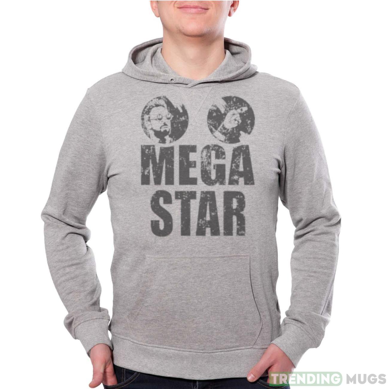 LA Knight Mega Star Year shirt - Grey Unisex Hoodie