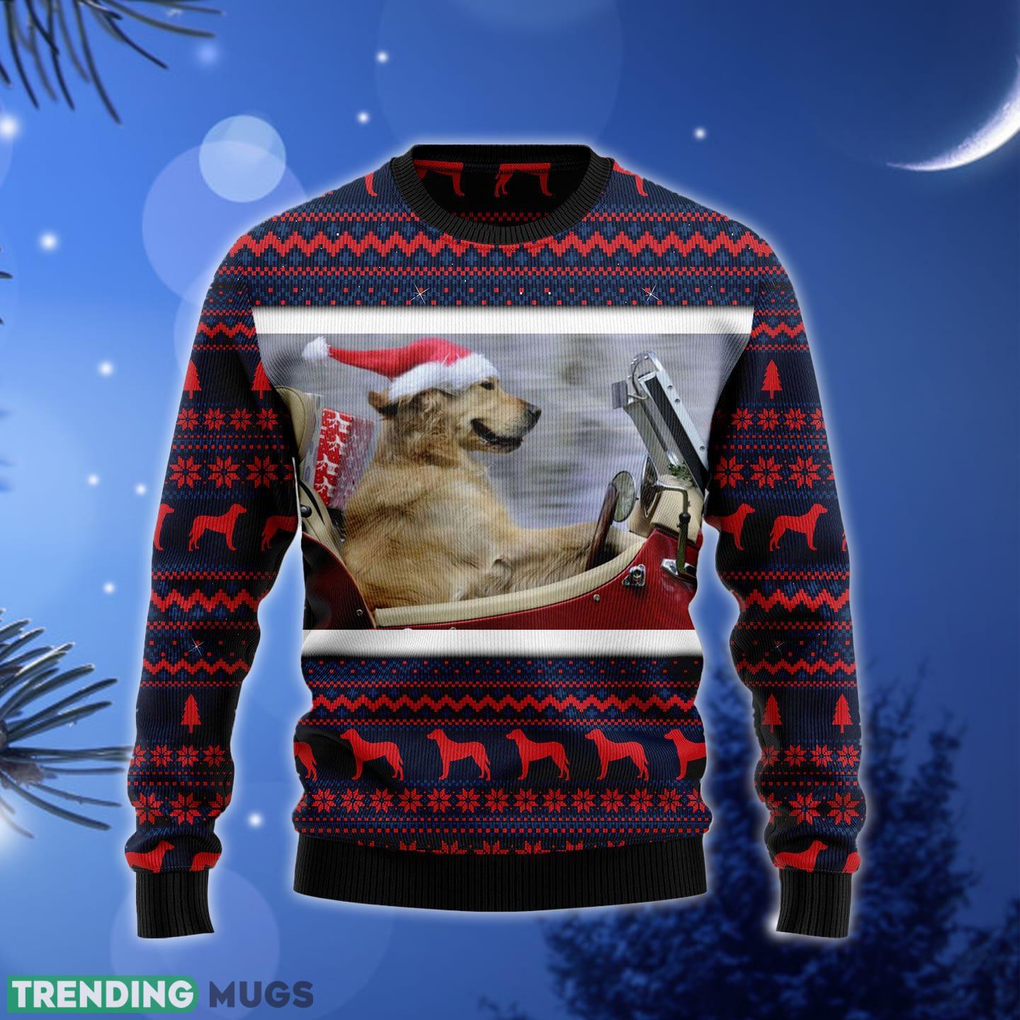 Labrador Retriever Ride Ugly Christmas Sweater Gift Men Women - Labrador Retriever Ride Ugly Christmas Sweater Gift Men Women_1