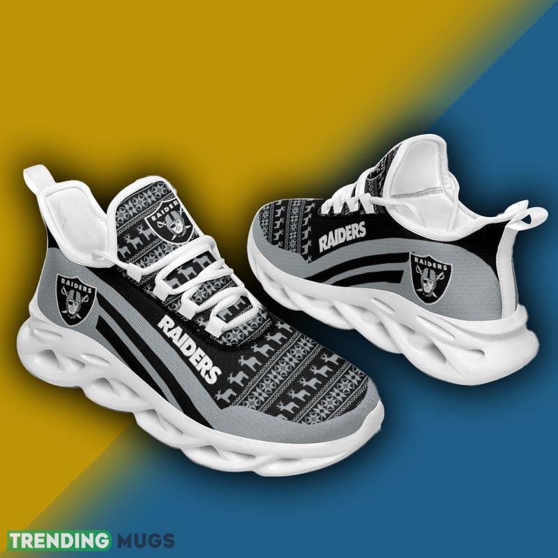 Las Vegas Raiders Christmas Pattern Max Soul Shoes Mark Christmas Sneakers Max Soul Las Vegas Raiders Christmas Pattern Max Soul Shoes Mark Christmas Sneakers Max Soul
