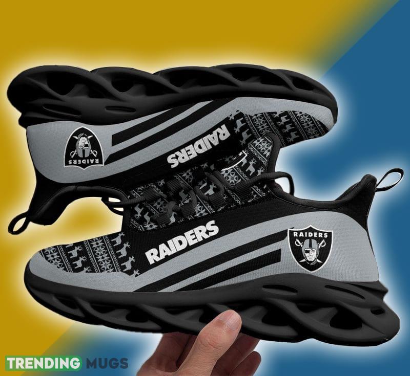 Las Vegas Raiders Christmas Pattern Max Soul Shoes Mark Christmas Sneakers Max Soul Las Vegas Raiders Christmas Pattern Max Soul Shoes Mark Christmas Sneakers Max Soul