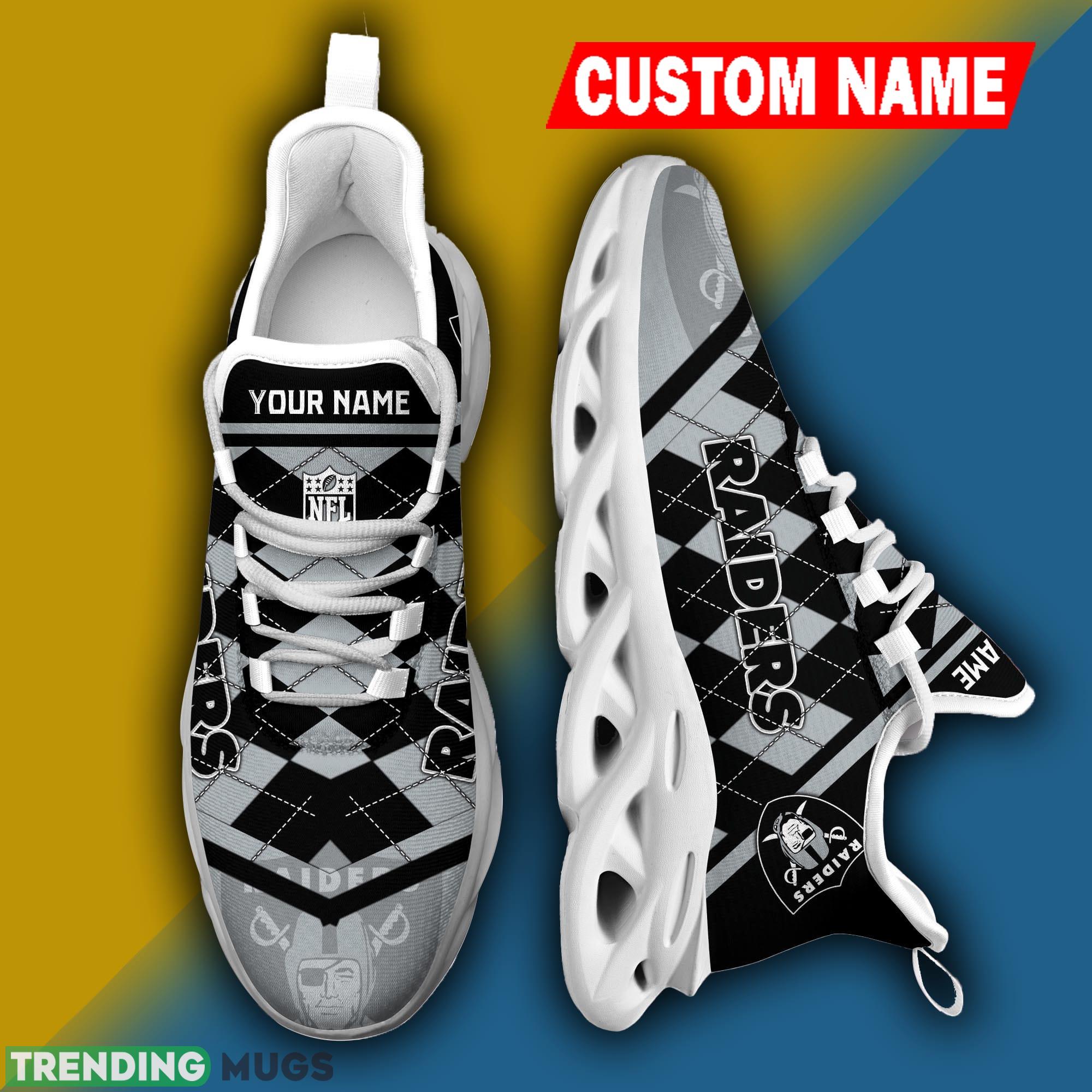 Las Vegas Raiders NFL Christmas Sneakers Innovative Personalized Max Soul Shoes Max Soul Las Vegas Raiders NFL Christmas Sneakers Innovative Personalized Max Soul Shoes Max Soul