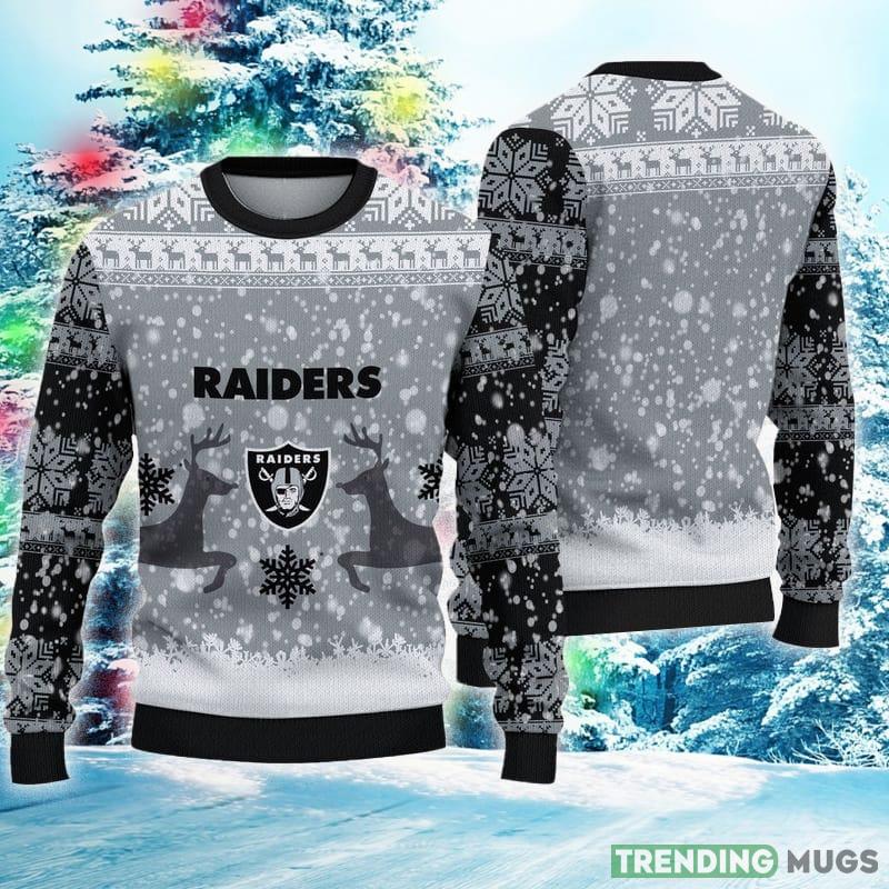 Las Vegas Raiders Ugly Christmas Reindeer Xmas Sweater Caspar Gift Mens Women - Las Vegas Raiders Ugly Christmas Reindeer Xmas Sweater Caspar Gift Mens Women Las Vegas Raiders Ugly Christmas Reindeer Xmas Sweater Caspar Gift Mens Women - Las Vegas Raiders Ugly Christmas Reindeer Xmas Sweater Caspar Gift Mens Women