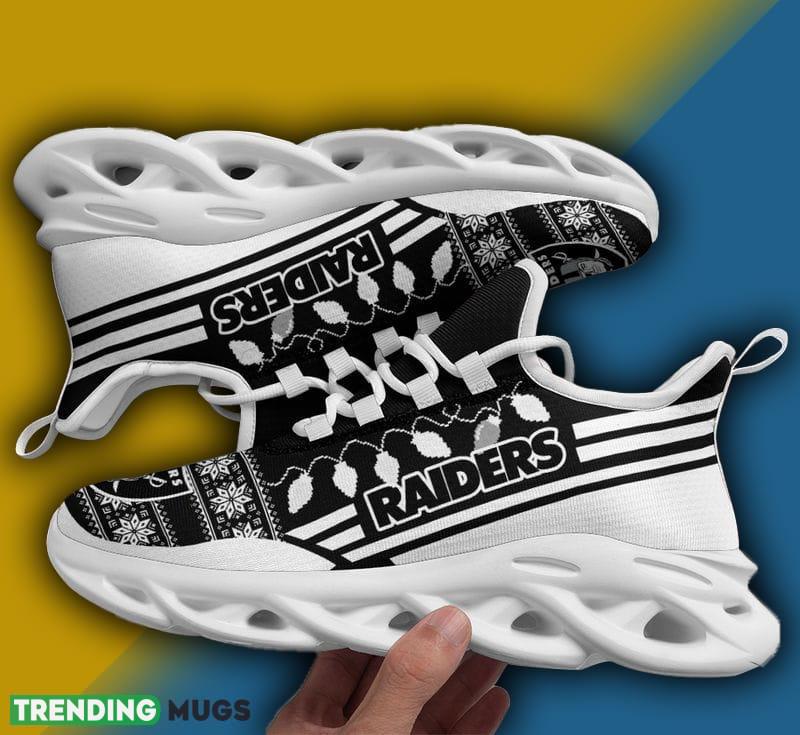 Las Vegas Raiders X-max Santa Claus Max Soul Shoes Graphic Christmas Sneakers - Las Vegas Raiders X-max Santa Claus Max Soul Shoes Christmas Sneakers Photo 1 Las Vegas Raiders X-max Santa Claus Max Soul Shoes Graphic Christmas Sneakers - Las Vegas Raiders X-max Santa Claus Max Soul Shoes Christmas Sneakers Photo 1
