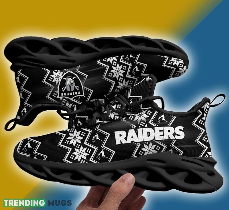 Las Vegas Raiders Xmas Pattern Max Soul Shoes Motif Christmas Sneakers - Las Vegas Raiders Xmas Pattern Max Soul Shoes Christmas Sneakers Photo 6 Las Vegas Raiders Xmas Pattern Max Soul Shoes Motif Christmas Sneakers - Las Vegas Raiders Xmas Pattern Max Soul Shoes Christmas Sneakers Photo 6