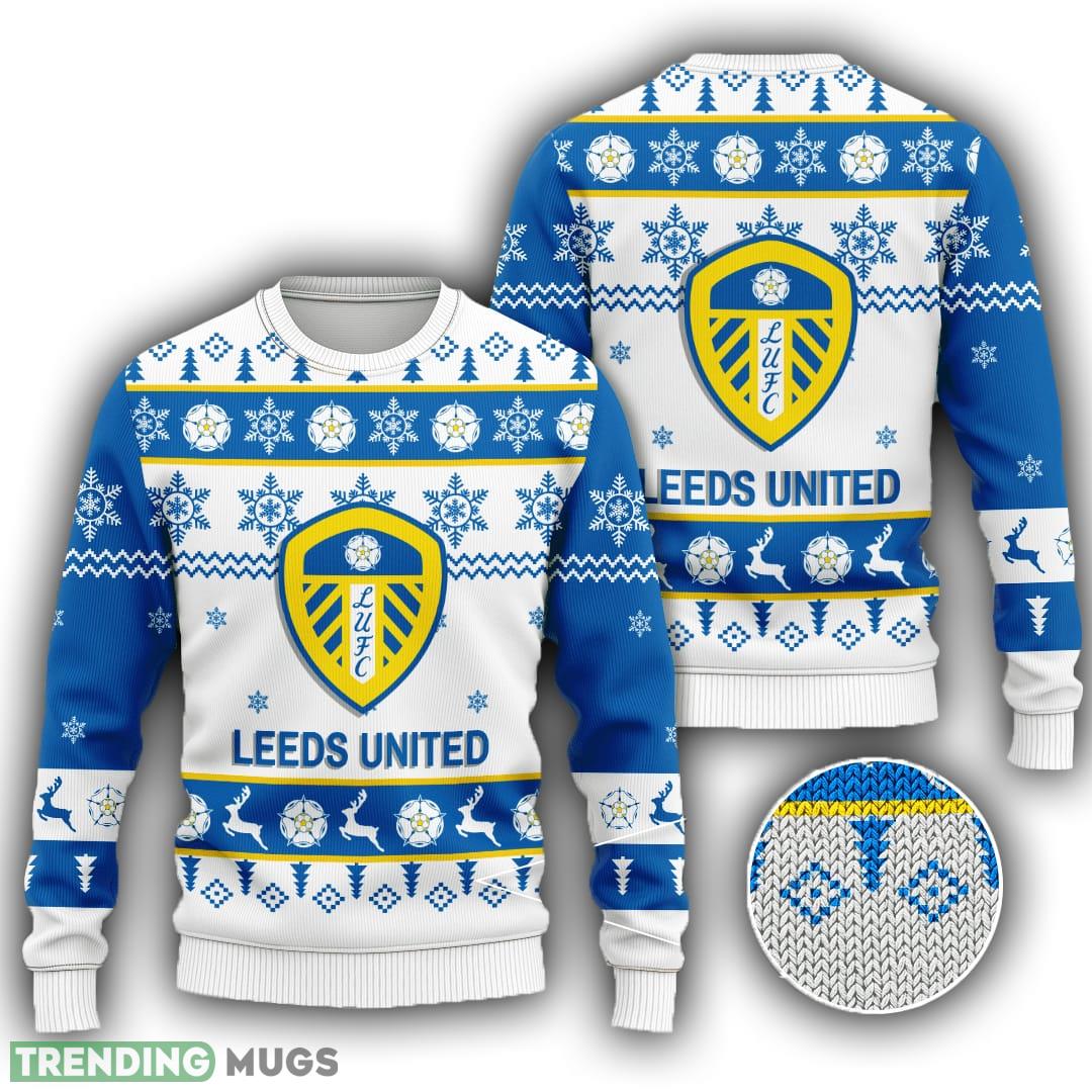 Leeds United Merry-making All Over Print Ugly Christmas Sweater For Men Women - Leeds United Merry-making All Over Print Ugly Christmas Sweater For Men Women Leeds United Merry-making All Over Print Ugly Christmas Sweater For Men Women - Leeds United Merry-making All Over Print Ugly Christmas Sweater For Men Women