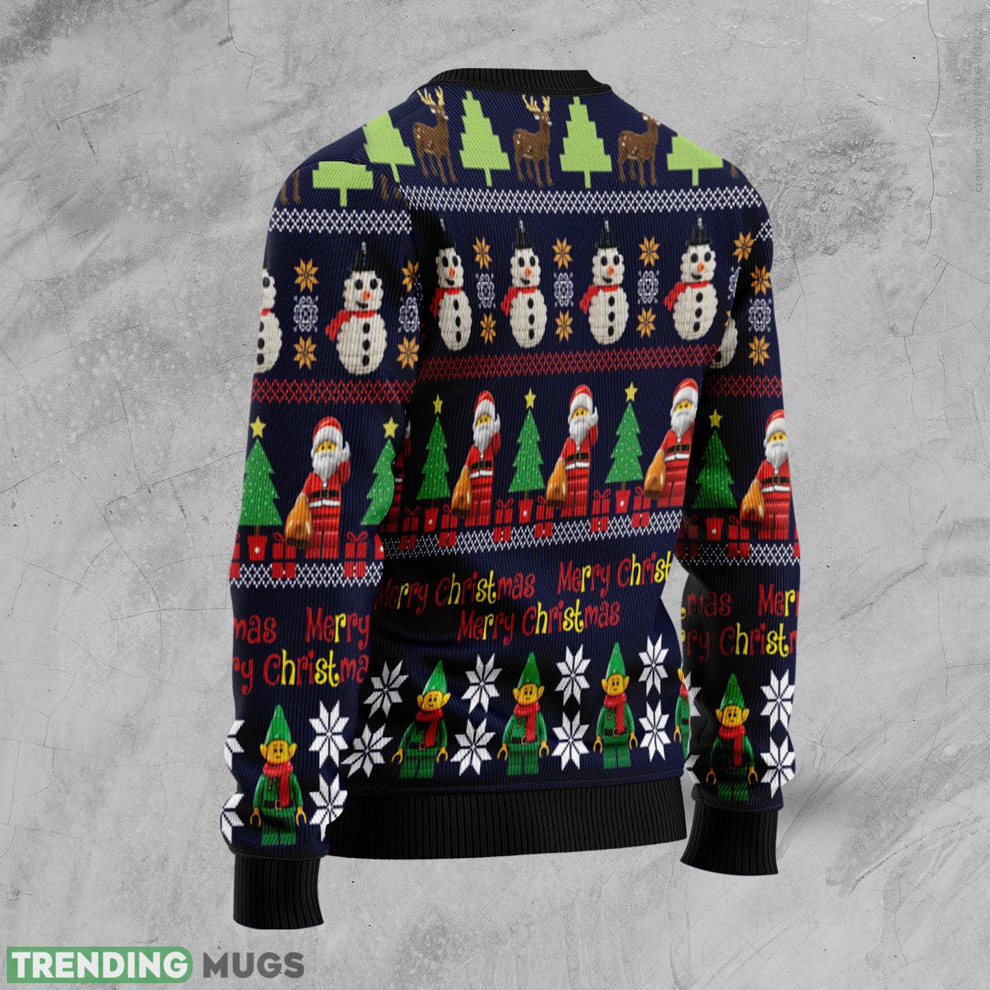 Lego Awesome Ugly Christmas Sweater Gift Men Women 3D Sweater Lego Awesome Ugly Christmas Sweater Gift Men Women 3D Sweater
