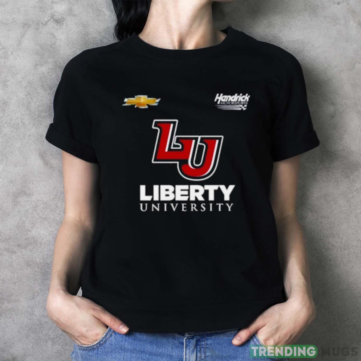 Liberty University Heather Hendrick Motorsports T shirt Dark Shirt Liberty University Heather Hendrick Motorsports T shirt Dark Shirt