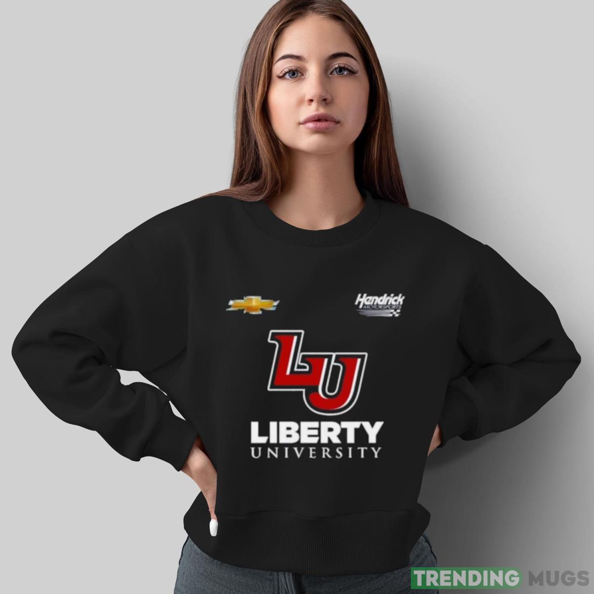 Liberty University Heather Hendrick Motorsports T shirt Dark Shirt Liberty University Heather Hendrick Motorsports T shirt Dark Shirt