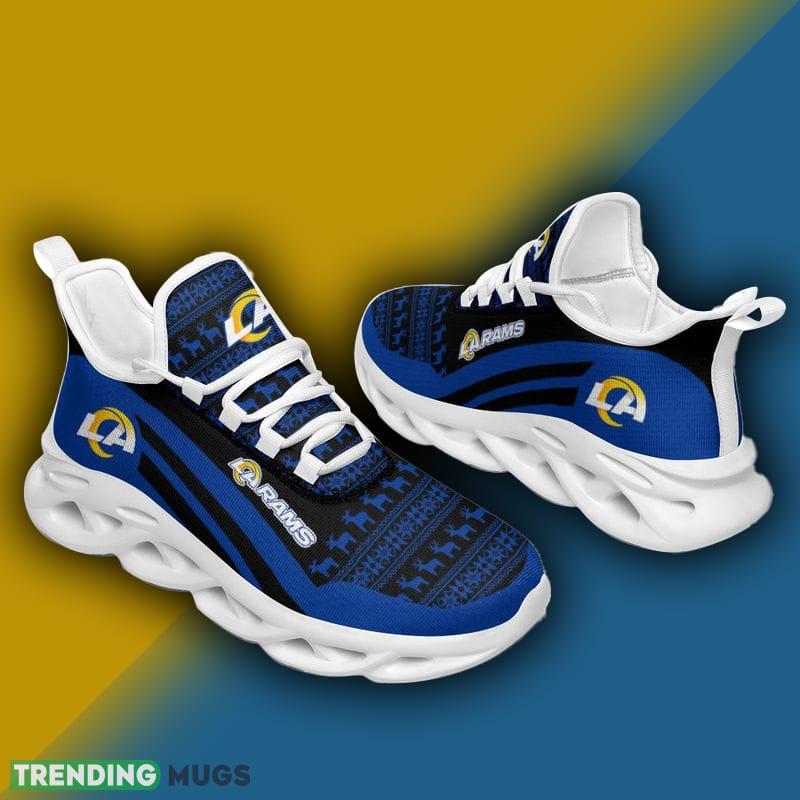 Los Angeles Rams Christmas Pattern Max Soul Shoes Represent Christmas Sneakers Max Soul Los Angeles Rams Christmas Pattern Max Soul Shoes Represent Christmas Sneakers Max Soul