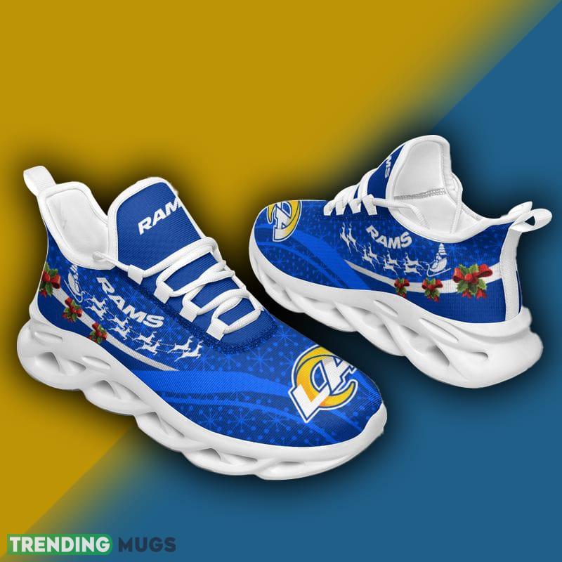 Los Angeles Rams Christmas Pattern Max Soul Shoes Trademark Christmas Sneakers Max Soul Los Angeles Rams Christmas Pattern Max Soul Shoes Trademark Christmas Sneakers Max Soul