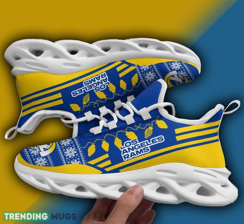 Los Angeles Rams X-max Santa Claus Max Soul Shoes Curate Christmas Sneakers - Los Angeles Rams X-max Santa Claus Max Soul Shoes Christmas Sneakers Photo 1 Los Angeles Rams X-max Santa Claus Max Soul Shoes Curate Christmas Sneakers - Los Angeles Rams X-max Santa Claus Max Soul Shoes Christmas Sneakers Photo 1
