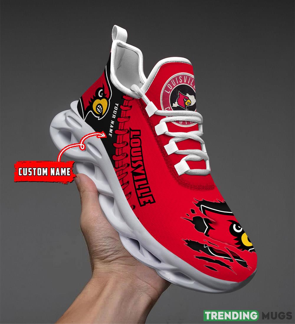 Louisville Cardinals Custom Name Max Soul Shoes Chunky Sneakers Gift For Fans - Louisville Cardinals Personalized Max Soul Shoes_1 Louisville Cardinals Custom Name Max Soul Shoes Chunky Sneakers Gift For Fans - Louisville Cardinals Personalized Max Soul Shoes_1