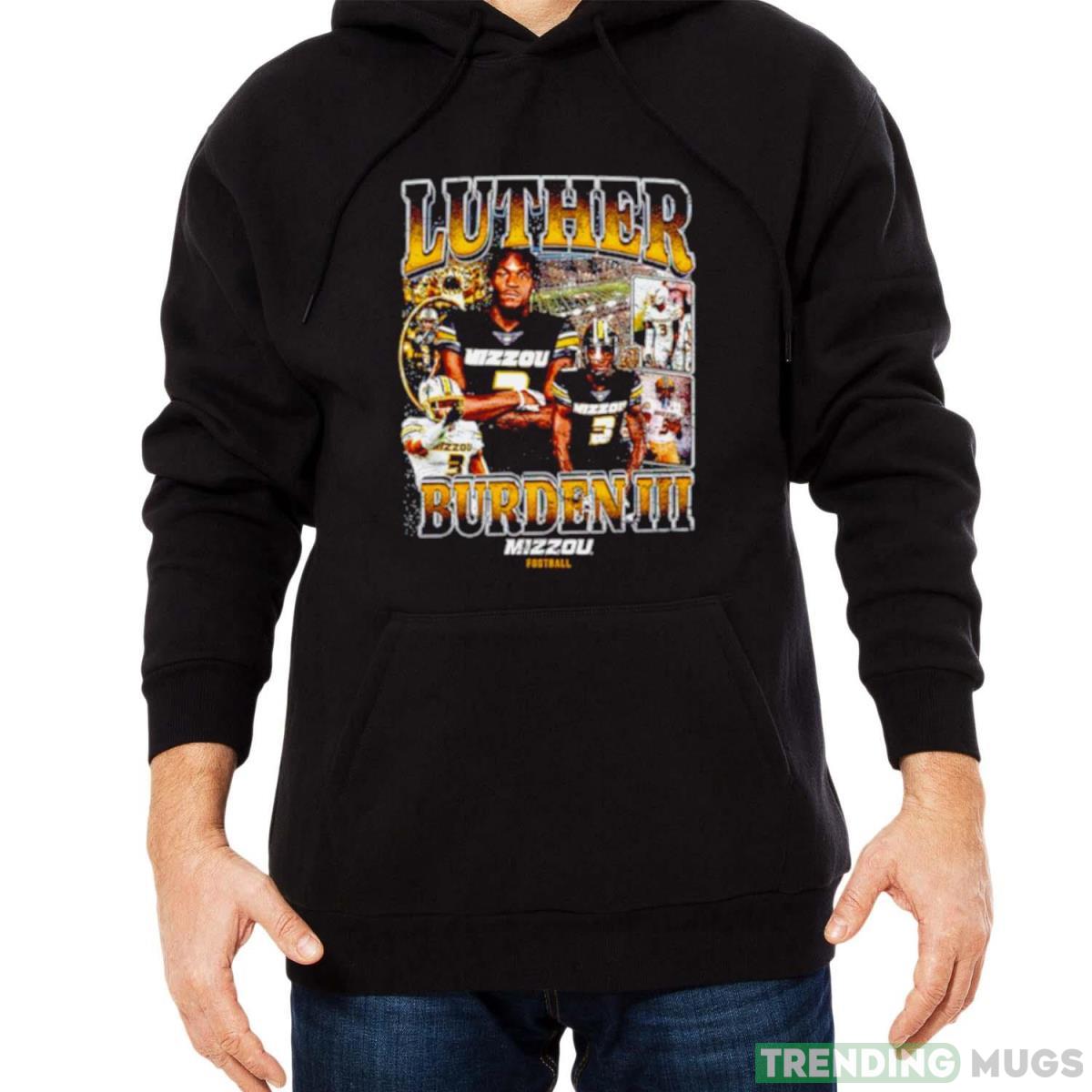 Luther Burden III Missouri Tigers Wide Receiver football vintage shirt Dark Shirt Luther Burden III Missouri Tigers Wide Receiver football vintage shirt Dark Shirt