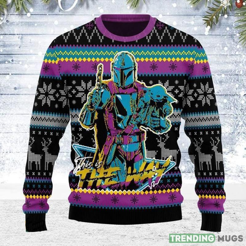 Mandalorian Baby Yoda Ugly Christmas Sweater For Men And Women - Mandalorian Baby Yoda Ugly Christmas Sweater For Men And Women Mandalorian Baby Yoda Ugly Christmas Sweater For Men And Women - Mandalorian Baby Yoda Ugly Christmas Sweater For Men And Women