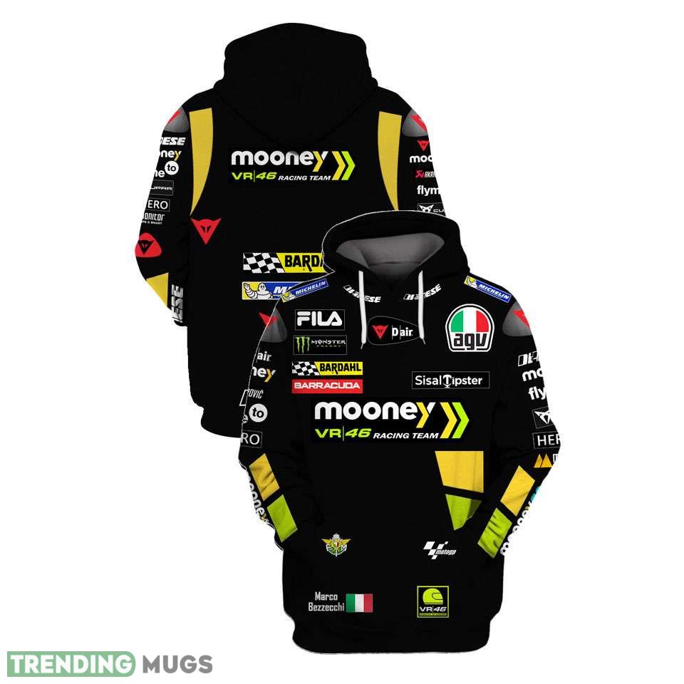 Marco Bezzecchi Mooney VR46 F1 Racing New Season 3D Zip Hoodie - Marco Bezzecchi Mooney VR46 F1 Racing New Season 3D Zip Hoodie Photo 1 Marco Bezzecchi Mooney VR46 F1 Racing New Season 3D Zip Hoodie - Marco Bezzecchi Mooney VR46 F1 Racing New Season 3D Zip Hoodie Photo 1