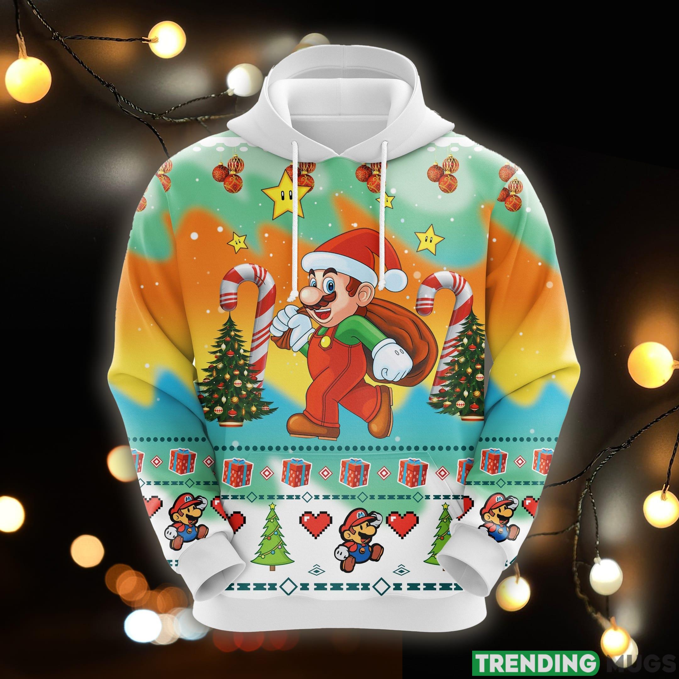 Mario Christmas Cute Noel Mc Ugly 3D Hoodie All Over Print Gift For Men Women - Mario Christmas Cute Noel Mc Ugly 3D Hoodie All Over Print Gift For Men Women Mario Christmas Cute Noel Mc Ugly 3D Hoodie All Over Print Gift For Men Women - Mario Christmas Cute Noel Mc Ugly 3D Hoodie All Over Print Gift For Men Women