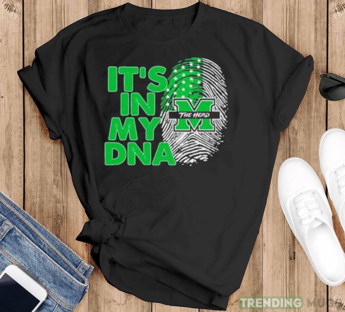 Marshall Thundering Herd Football 2023 It’s In My DNA shirt - Black T-Shirt Marshall Thundering Herd Football 2023 It’s In My DNA shirt - Black T-Shirt