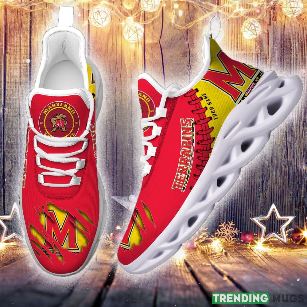 Maryland Terrapins Custom Name Max Soul Shoes Chunky Sneakers Gift For Fans Max Soul Maryland Terrapins Custom Name Max Soul Shoes Chunky Sneakers Gift For Fans Max Soul