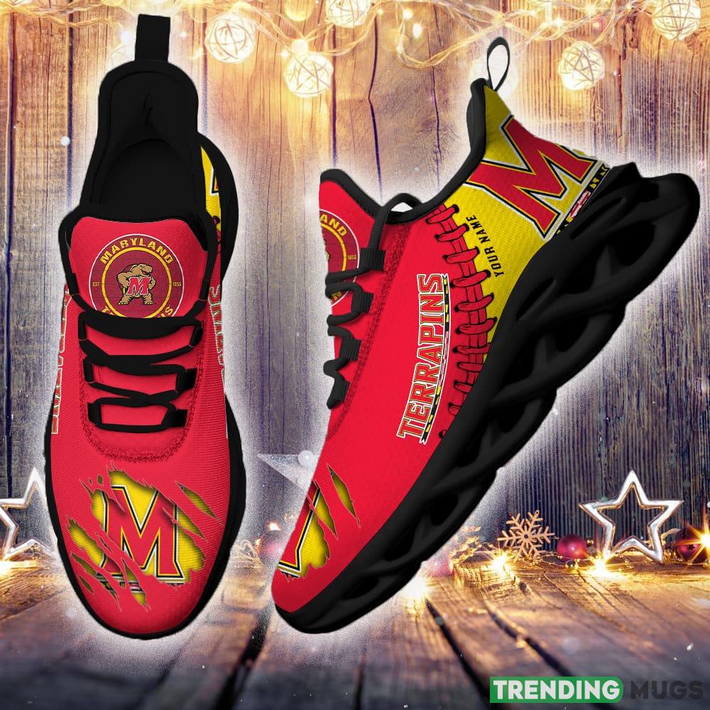 Maryland Terrapins Custom Name Max Soul Shoes Chunky Sneakers Gift For Fans Max Soul Maryland Terrapins Custom Name Max Soul Shoes Chunky Sneakers Gift For Fans Max Soul