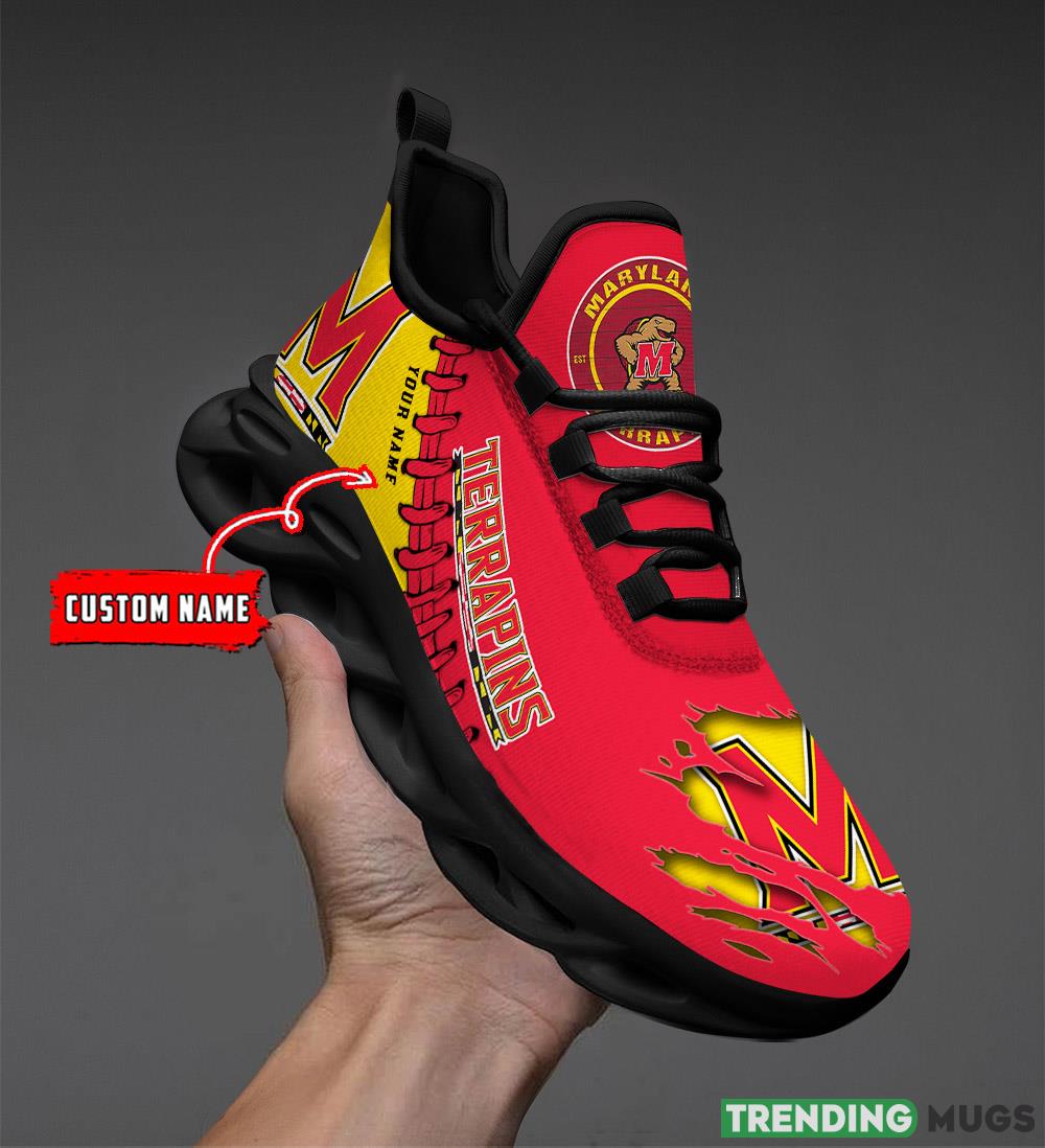 Maryland Terrapins Custom Name Max Soul Shoes Chunky Sneakers Gift For Fans - Maryland Terrapins Personalized Max Soul Shoes_1 Maryland Terrapins Custom Name Max Soul Shoes Chunky Sneakers Gift For Fans - Maryland Terrapins Personalized Max Soul Shoes_1