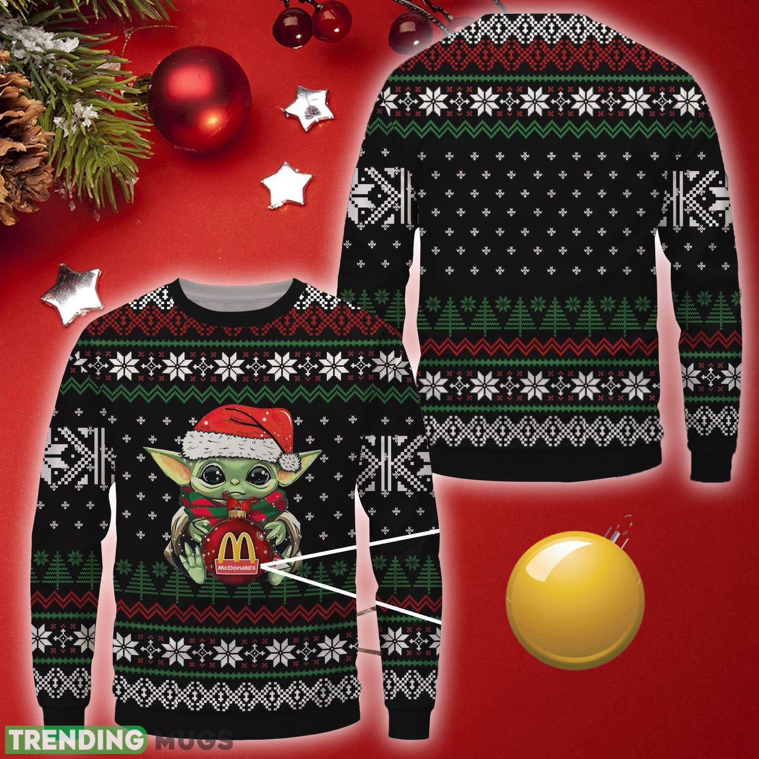 mcdonald's Brand New Accessory Christmas Wool Sweater For Men Women 3D Sweater mcdonald's Brand New Accessory Christmas Wool Sweater For Men Women - mcdonald's Brand New Accessory Christmas Wool Sweater For Men Women