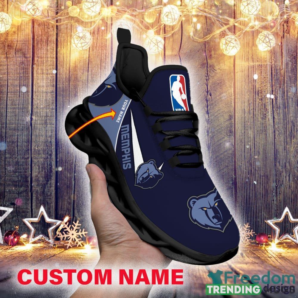 Memphis Grizzlies Custom Name NBA Max Soul Shoes Gift For Fans Running Sneaker - Memphis Grizzlies Personalized NBA Max Soul Shoes_1 Memphis Grizzlies Custom Name NBA Max Soul Shoes Gift For Fans Running Sneaker - Memphis Grizzlies Personalized NBA Max Soul Shoes_1