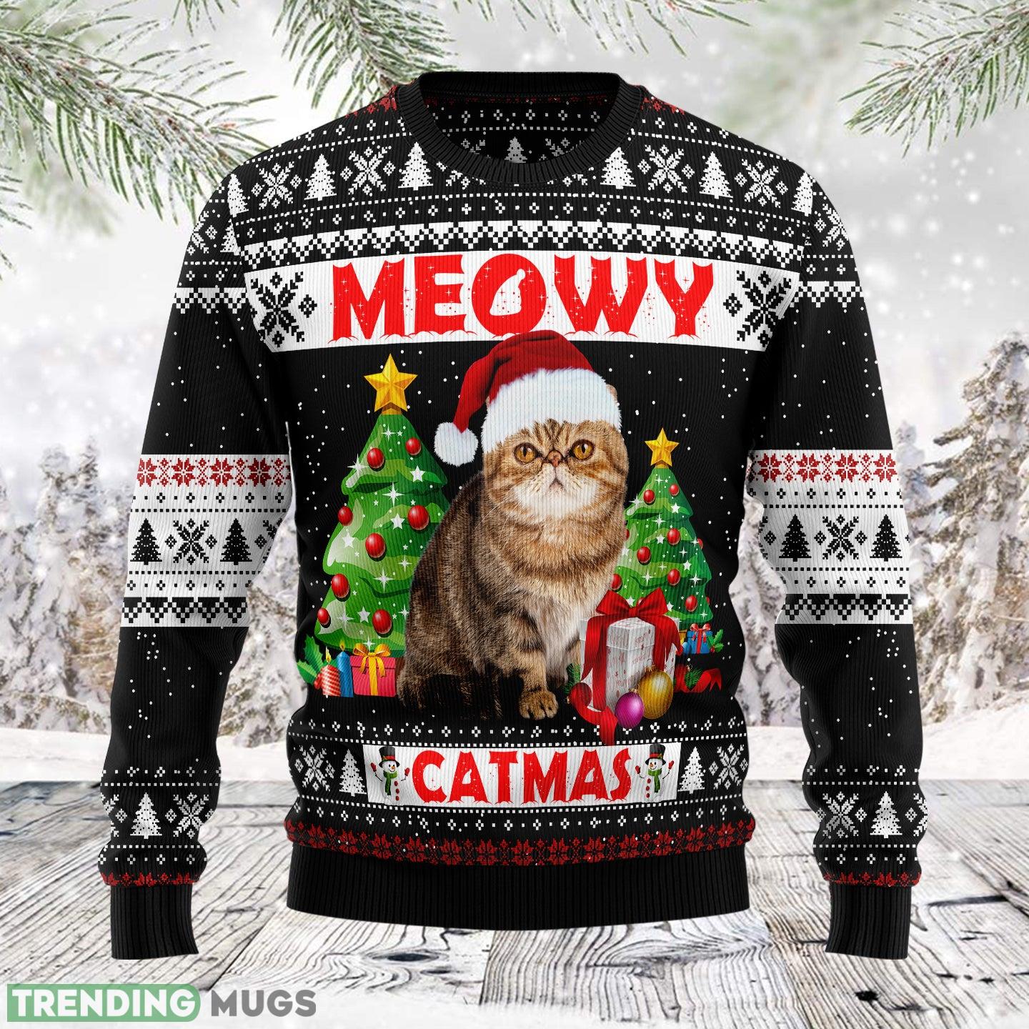 Meowy cat gift Ugly Christmas Sweater Gift Men Women - Meowy Christmas TG5123 unisex womens & mens, couples matching, friends, cat lover, cat gift, funny family ugly christmas holiday sweater gifts (plus size available)_1 Meowy cat gift Ugly Christmas Sweater Gift Men Women - Meowy Christmas TG5123 unisex womens & mens, couples matching, friends, cat lover, cat gift, funny family ugly christmas holiday sweater gifts (plus size available)_1