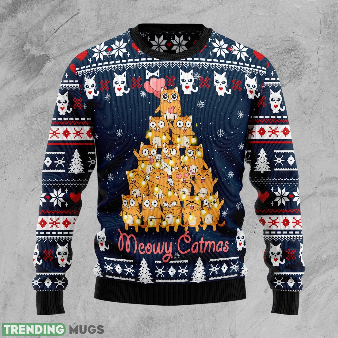Meowy Catmas Ugly Christmas Sweater Gift Men Women - Meowy Catmas Ugly Christmas Sweater Gift Men Women_1 Meowy Catmas Ugly Christmas Sweater Gift Men Women - Meowy Catmas Ugly Christmas Sweater Gift Men Women_1