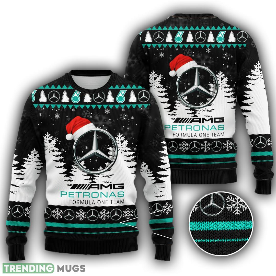 Mercedes AMG Petronas Winterize AOP Ugly Christmas Sweater For Men Women - Mercedes AMG Petronas Winterize AOP Ugly Christmas Sweater For Men Women Mercedes AMG Petronas Winterize AOP Ugly Christmas Sweater For Men Women - Mercedes AMG Petronas Winterize AOP Ugly Christmas Sweater For Men Women