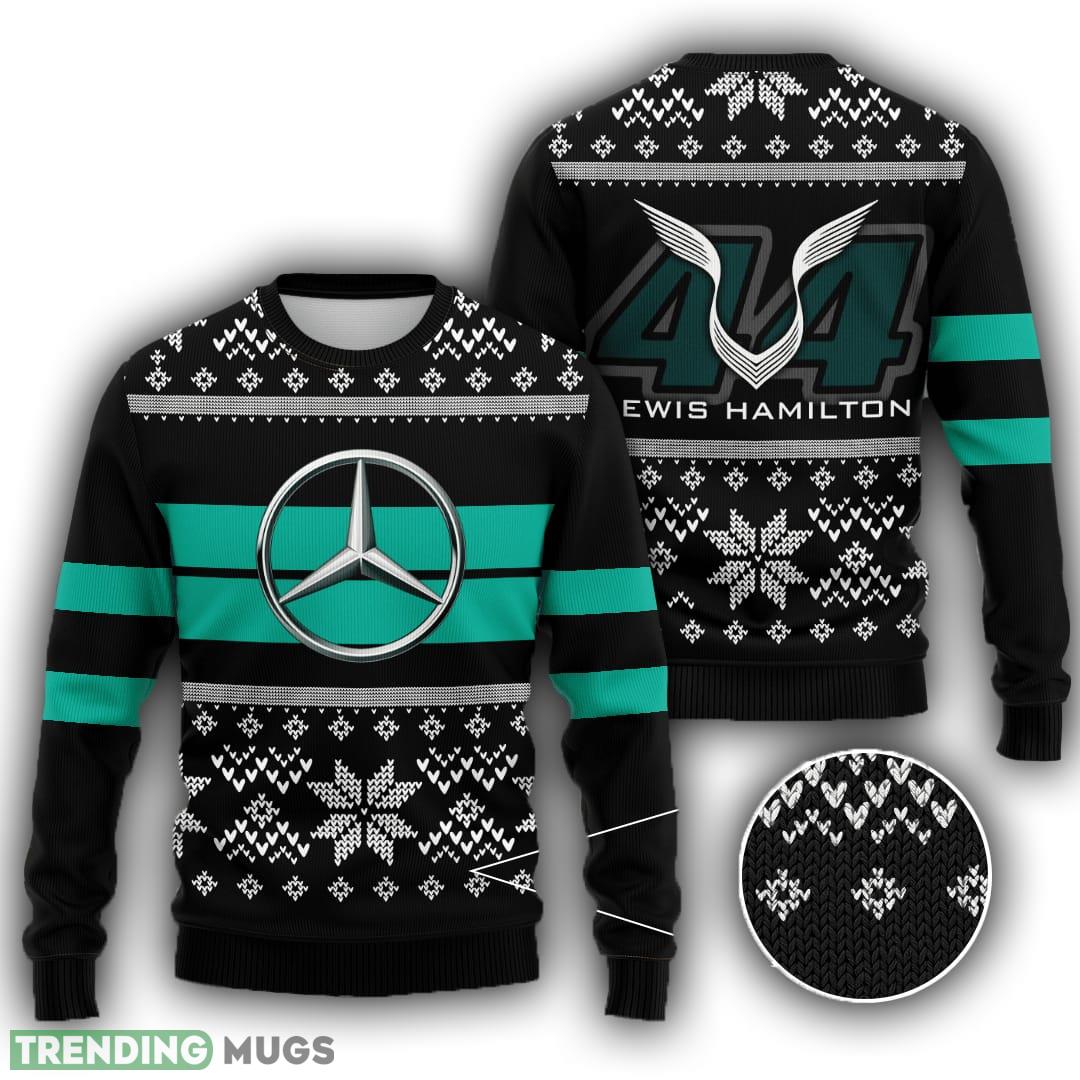 Mercedes AMG Petronas x LH Snowfall All Over Print Knitted Sweater Gift Christmas For Men Women - Mercedes AMG Petronas x LH Snowfall All Over Print Knitted Sweater Gift Christmas For Men Women Mercedes AMG Petronas x LH Snowfall All Over Print Knitted Sweater Gift Christmas For Men Women - Mercedes AMG Petronas x LH Snowfall All Over Print Knitted Sweater Gift Christmas For Men Women