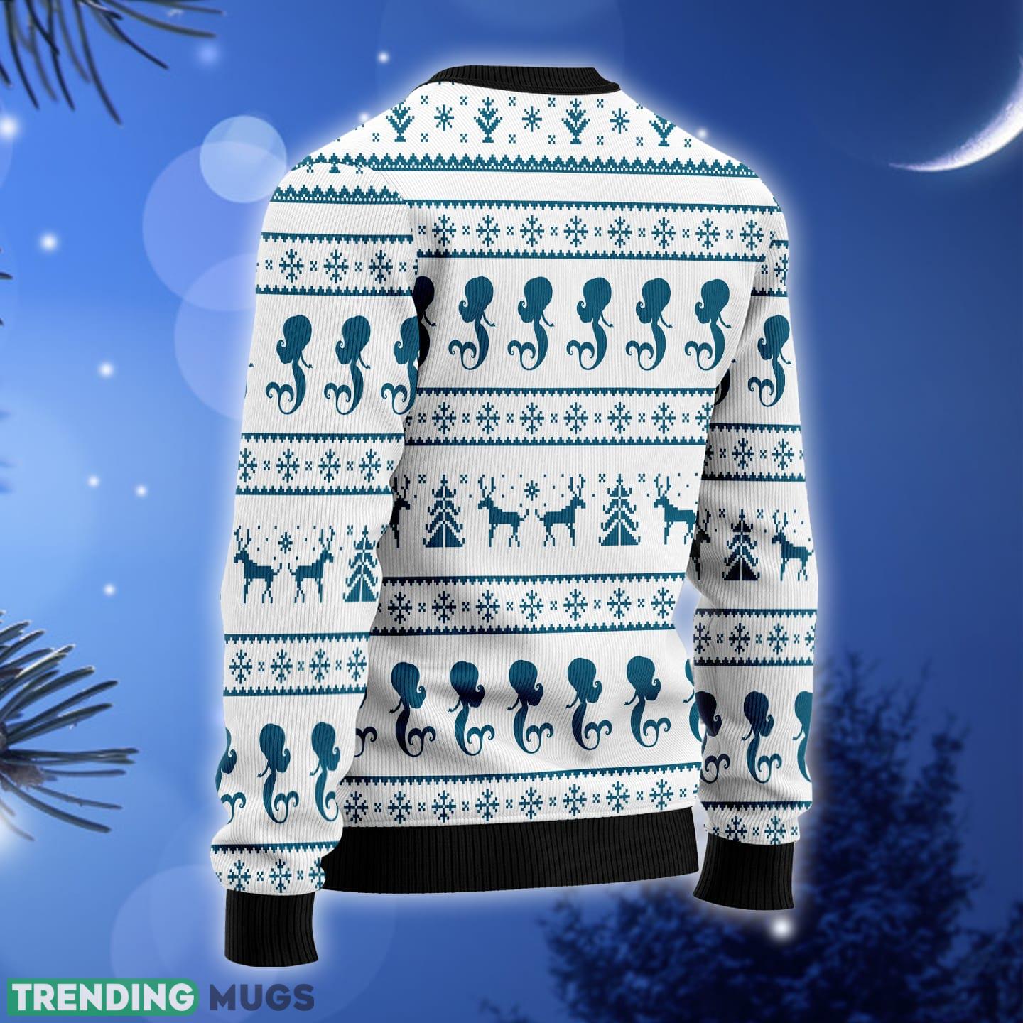 Mermaid Wishes mermaid lover Ugly Christmas Sweater Gift Men Women 3D Sweater Mermaid Wishes mermaid lover Ugly Christmas Sweater Gift Men Women 3D Sweater