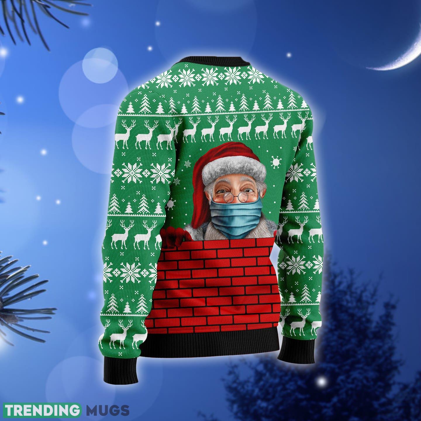 Merry And Masked Ugly Christmas Sweater Gift Men Women 3D Sweater Merry And Masked Ugly Christmas Sweater Gift Men Women 3D Sweater