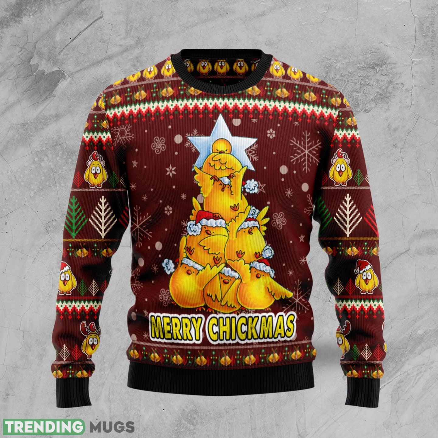 Merry Chickmas chicken lover Ugly Christmas Sweater Gift Men Women - Merry Chickmas TG5129 - Ugly Christmas Sweater unisex womens & mens, couples matching, friends, chicken lover, funny family sweater gifts (plus size available)_1 Merry Chickmas chicken lover Ugly Christmas Sweater Gift Men Women - Merry Chickmas TG5129 - Ugly Christmas Sweater unisex womens & mens, couples matching, friends, chicken lover, funny family sweater gifts (plus size available)_1