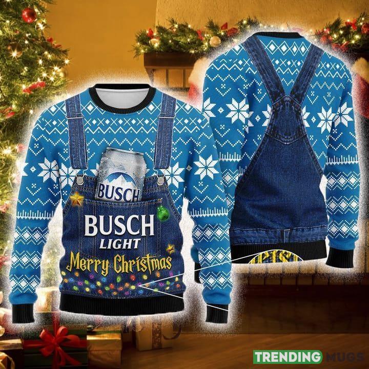 Merry Christmas Busch Light Sweater For Men And Women Gift Sweater Beer - Merry Christmas Busch Light Sweater_1 Merry Christmas Busch Light Sweater For Men And Women Gift Sweater Beer - Merry Christmas Busch Light Sweater_1