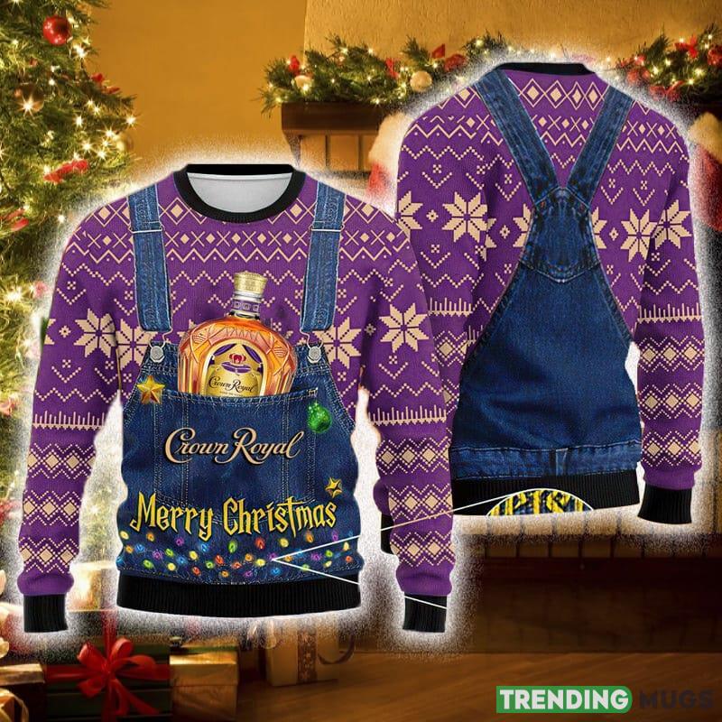 Merry Crown Royal Ugly Christmas Sweater For Men And Women - Merry Crown Royal Ugly Christmas Sweater For Men And Women Merry Crown Royal Ugly Christmas Sweater For Men And Women - Merry Crown Royal Ugly Christmas Sweater For Men And Women
