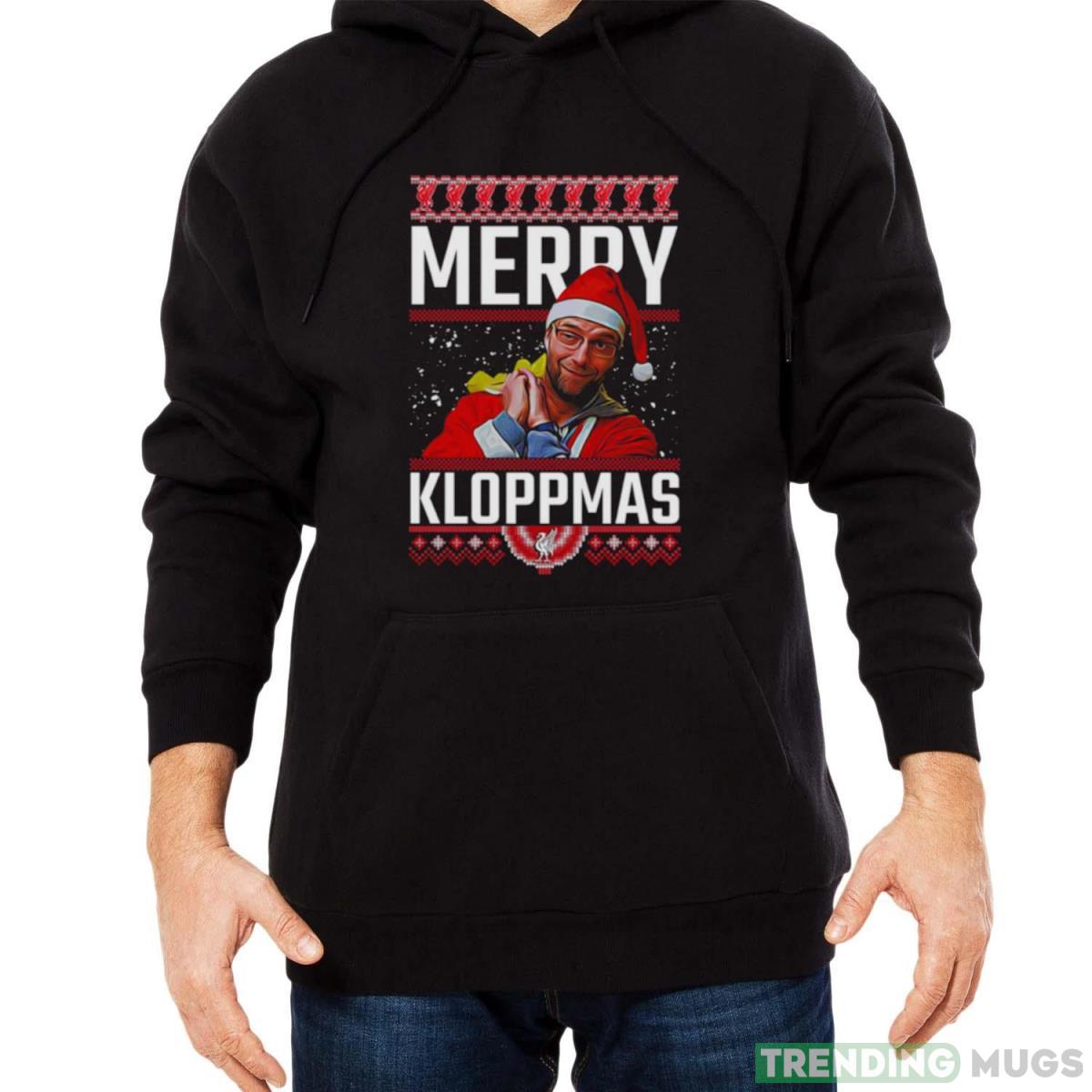 Merry Kloppmas Jurgen Klopp Lfc Christmas shirt Dark Shirt Merry Kloppmas Jurgen Klopp Lfc Christmas shirt Dark Shirt