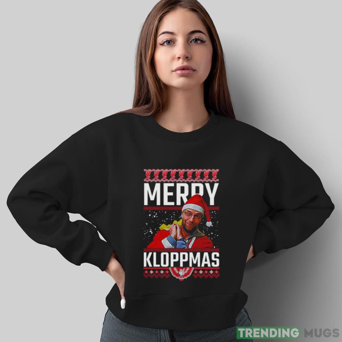 Merry Kloppmas Jurgen Klopp Lfc Christmas shirt Dark Shirt Merry Kloppmas Jurgen Klopp Lfc Christmas shirt Dark Shirt