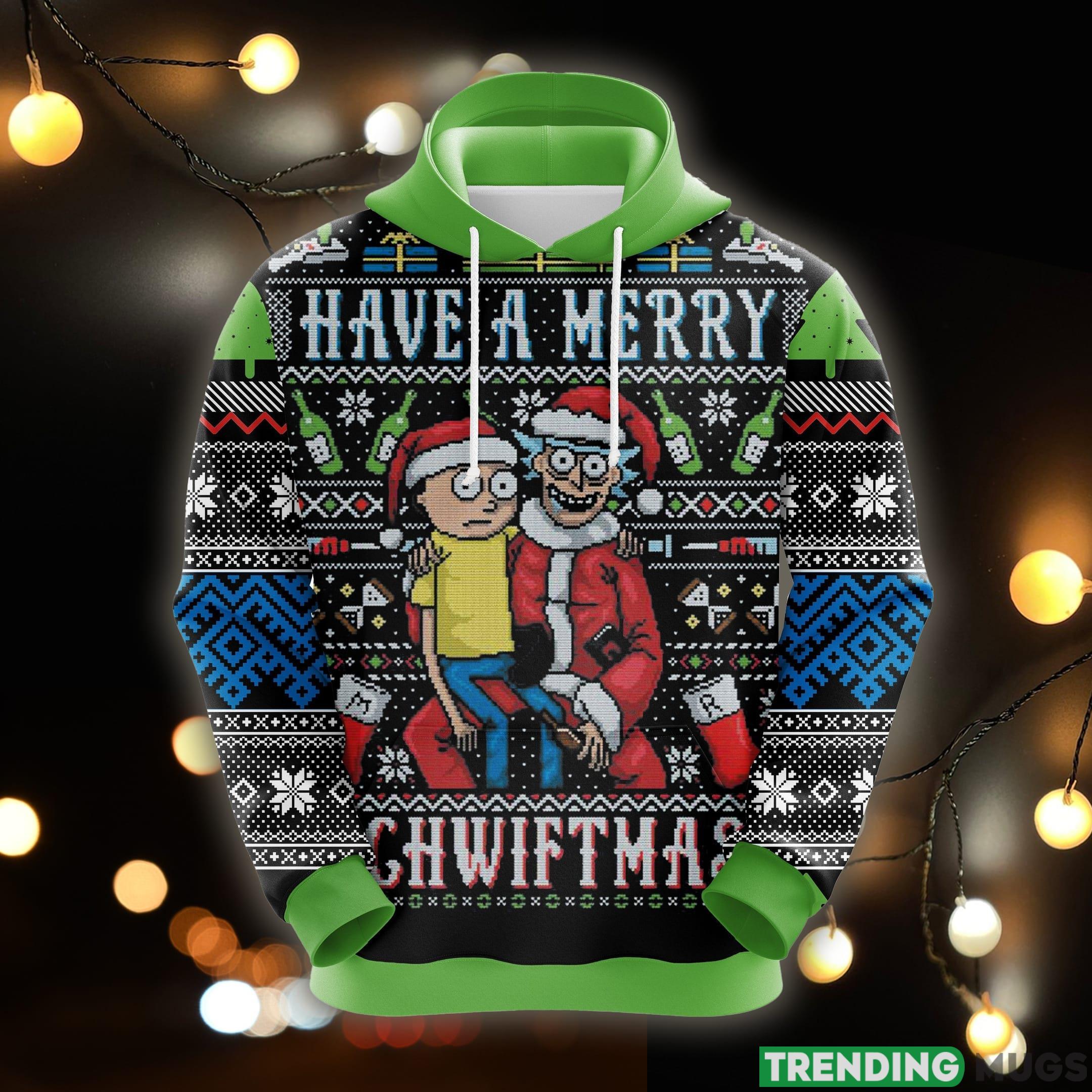 Merry Rick And Morty Christmas Cute Noel Mc Ugly 3D Hoodie All Over Print Gift For Men Women - Merry Rick And Morty Christmas Cute Noel Mc Ugly 3D Hoodie All Over Print Gift For Men Women_1 Merry Rick And Morty Christmas Cute Noel Mc Ugly 3D Hoodie All Over Print Gift For Men Women - Merry Rick And Morty Christmas Cute Noel Mc Ugly 3D Hoodie All Over Print Gift For Men Women_1