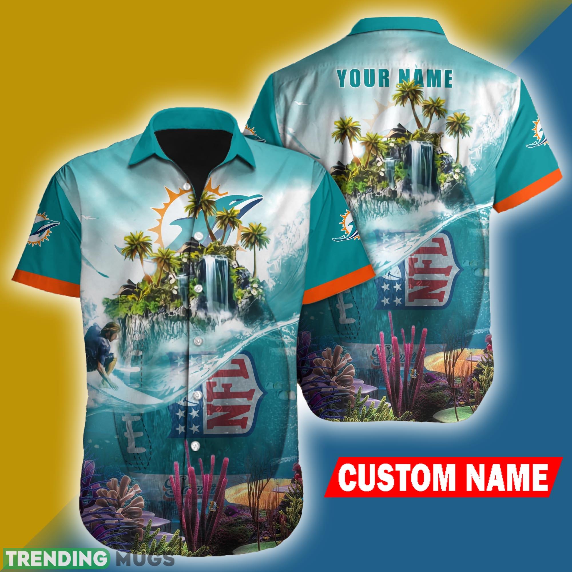 Miami Dolphins American Football Islands Hawaiian Shirt Custom Name - Miami Dolphins American Football Islands Hawaiian Shirt Custom Name Miami Dolphins American Football Islands Hawaiian Shirt Custom Name - Miami Dolphins American Football Islands Hawaiian Shirt Custom Name