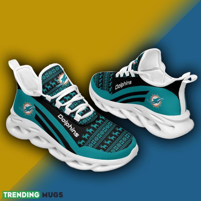 Miami Dolphins Christmas Pattern Max Soul Shoes Unconventional Christmas Sneakers Max Soul Miami Dolphins Christmas Pattern Max Soul Shoes Unconventional Christmas Sneakers Max Soul