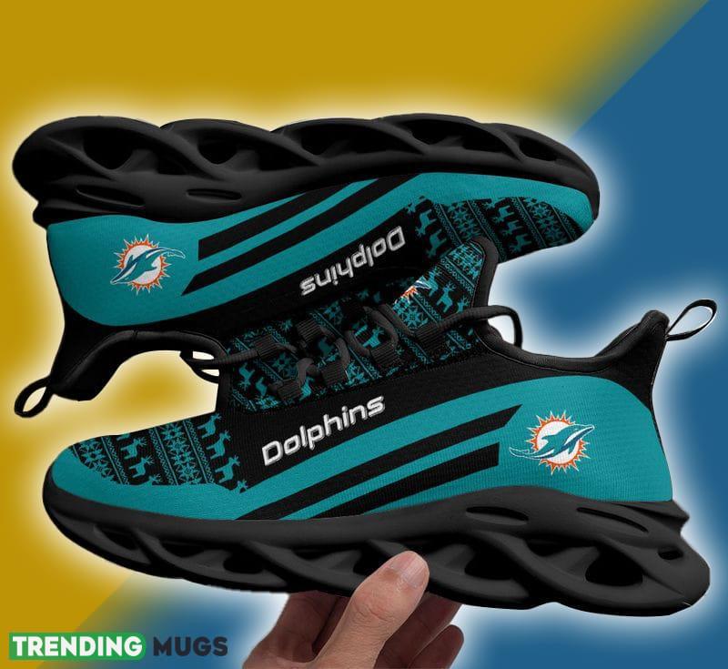 Miami Dolphins Christmas Pattern Max Soul Shoes Unconventional Christmas Sneakers Max Soul Miami Dolphins Christmas Pattern Max Soul Shoes Unconventional Christmas Sneakers Max Soul
